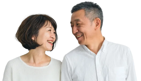 カップルの写真